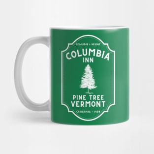 White Christmas: Columbia Inn (WHITE) Mug